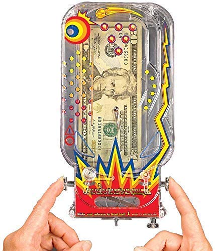 BILZ Money Puzzle for Cash  Gift Cards and Tickets - Money Maze - Perfect for Easter Baskets and Holiday Presents - Reusable Puzzle for Kids  Adults and All Ages - Cosmic Pinball - Image 4